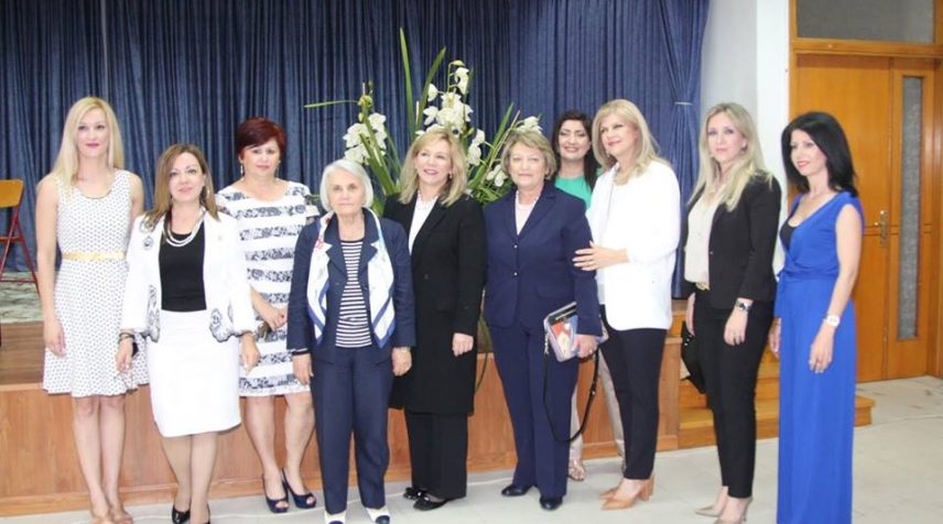 Καλεσμένες του Παραρτήματος Πιερίας της ΠΑΝΑΘΗΝΑΙΚΗΣ, παραβρέθηκαν στην Κατερίνη την Κυριακή 13 Μαΐου η κα. Σίσσυ Παυλοπούλου
